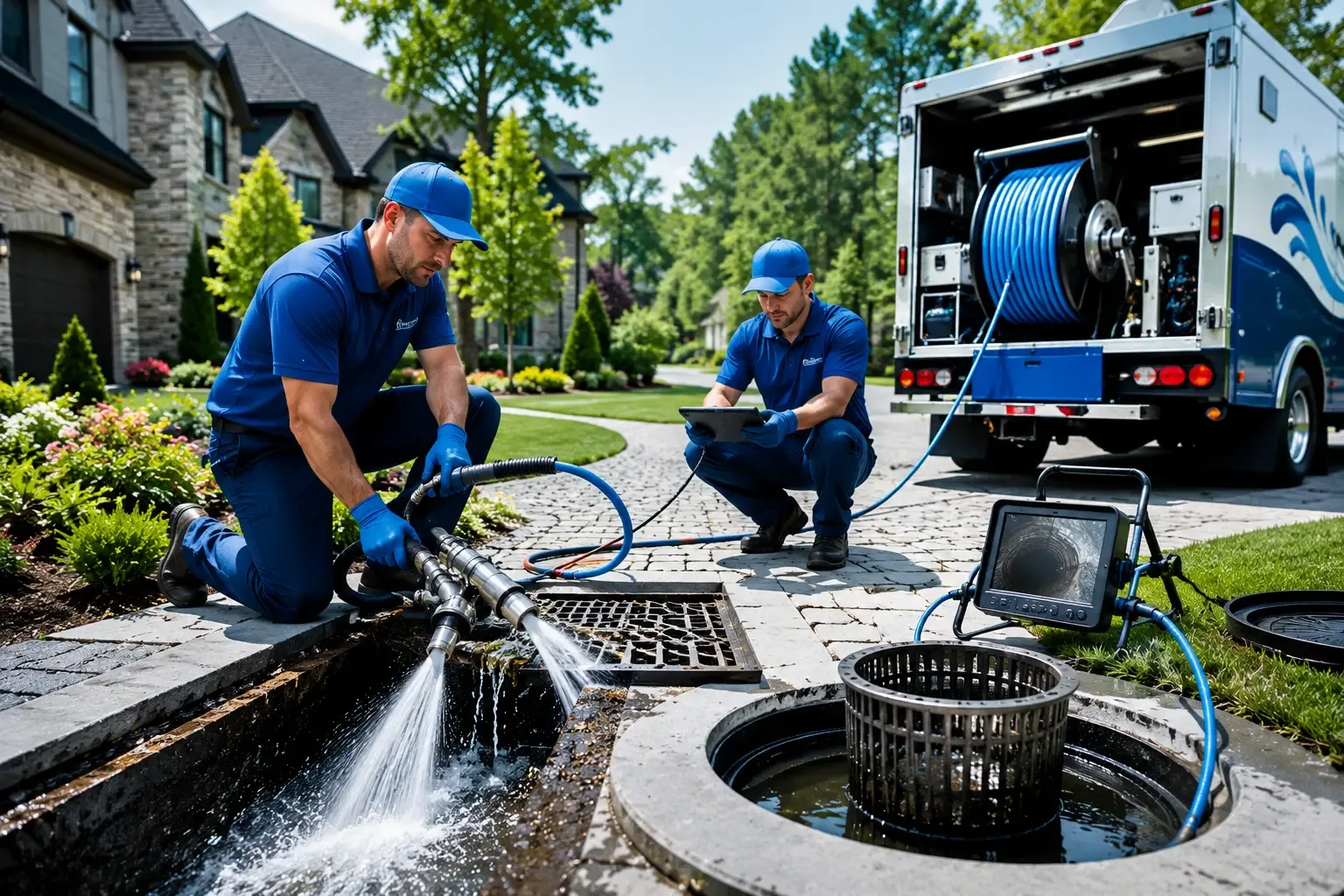 Local outdoor drain cleaning professionals in Fifield, WI